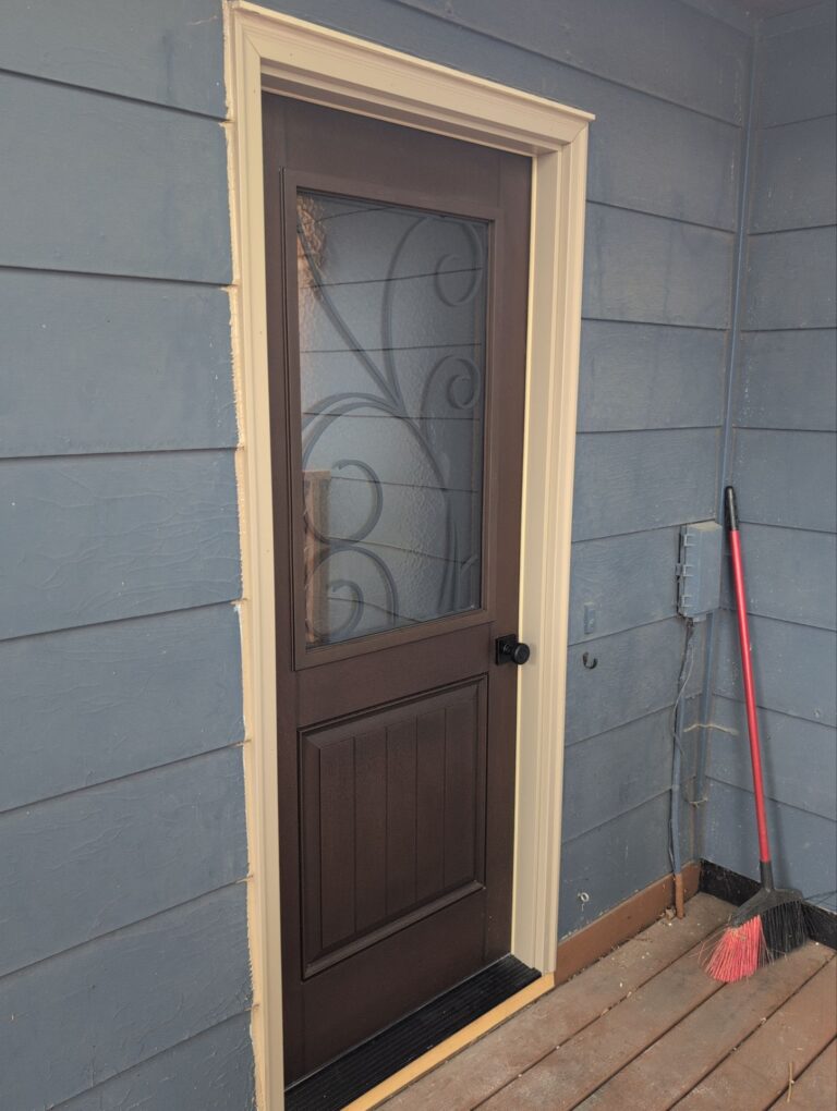 Exterior door replacement